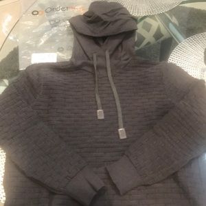 New hoodie knit sweater